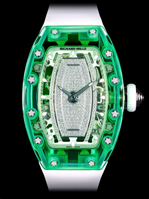 richard mille sapphire crystal price|Richard Mille green sapphire price.